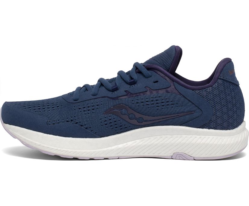 Saucony Freedom 4 Women's Running Shoes Navy | Canada 136YXFU